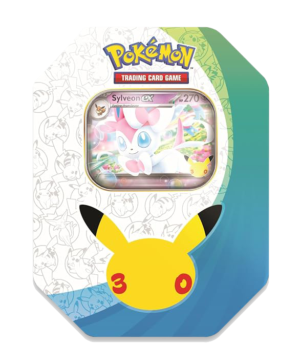 30th Celebration Sylveon ex Tin