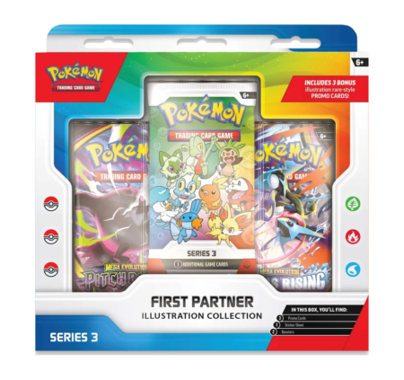 Pokemon First Partner Illustration Collection Series 3