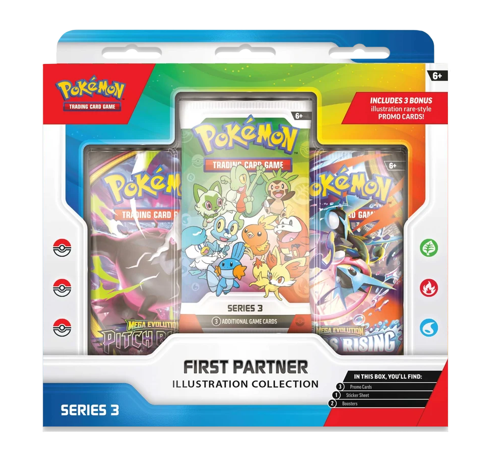 Pokemon First Partner Illustration Collection Series 3