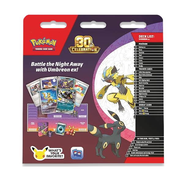 Pokemon 30th Celebration Battle Deck