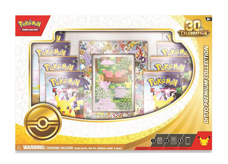 Pokemon 30th Celebration Ditto Premium Collection