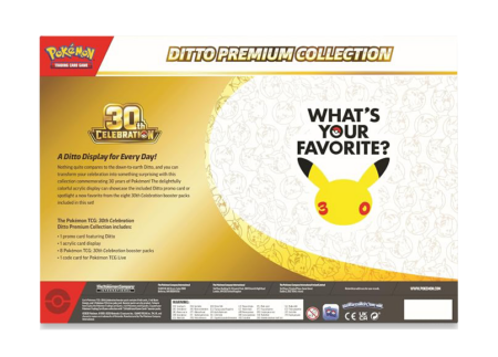 Pokemon 30th Celebration Ditto Premium Collection - Image 3