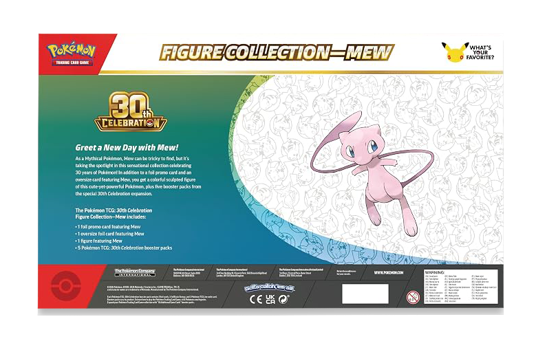 Pokemon 30th Celebration Figure Collection
