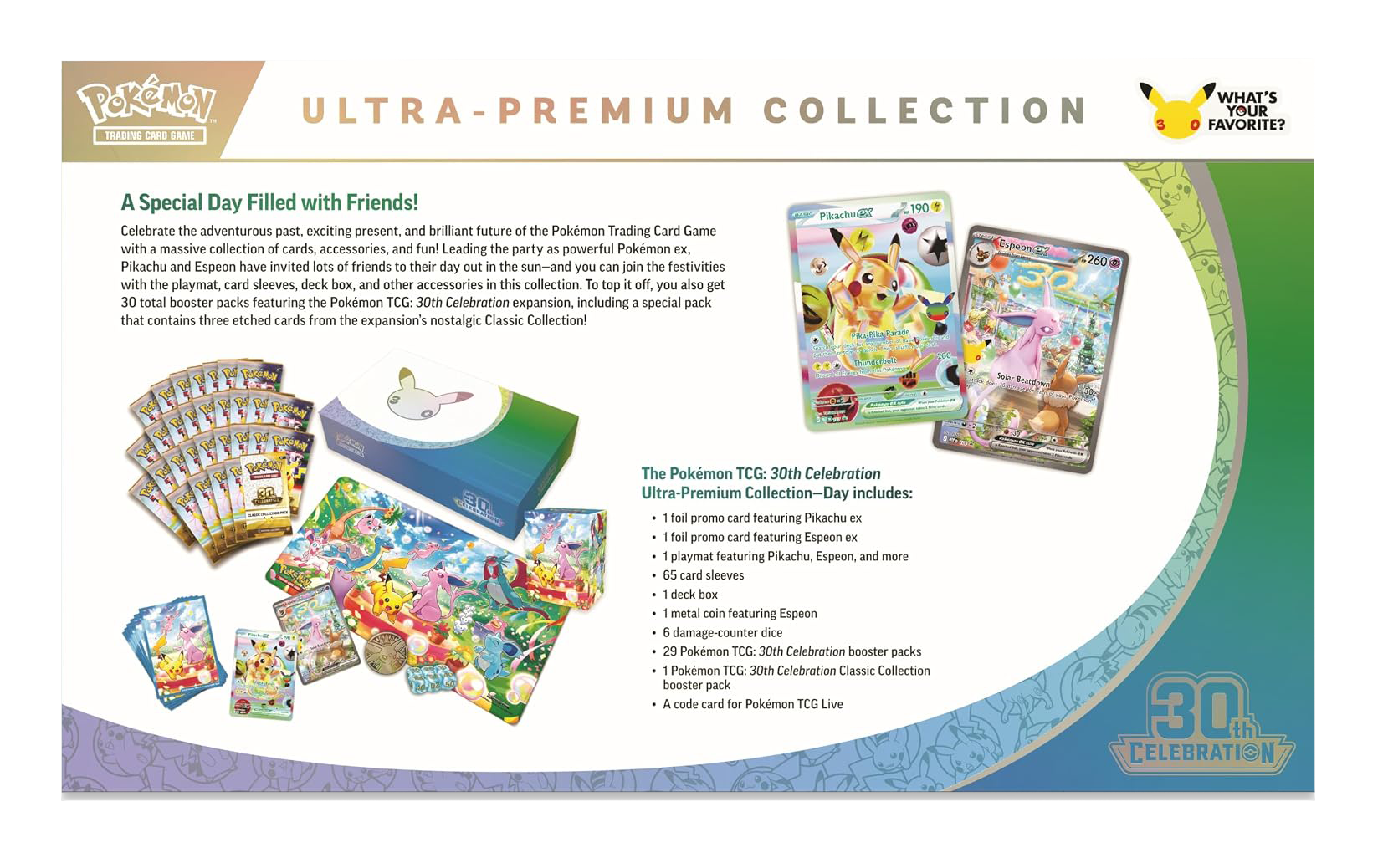 Pokemon 30th Celebration Ultra Premium Collection - Image 5