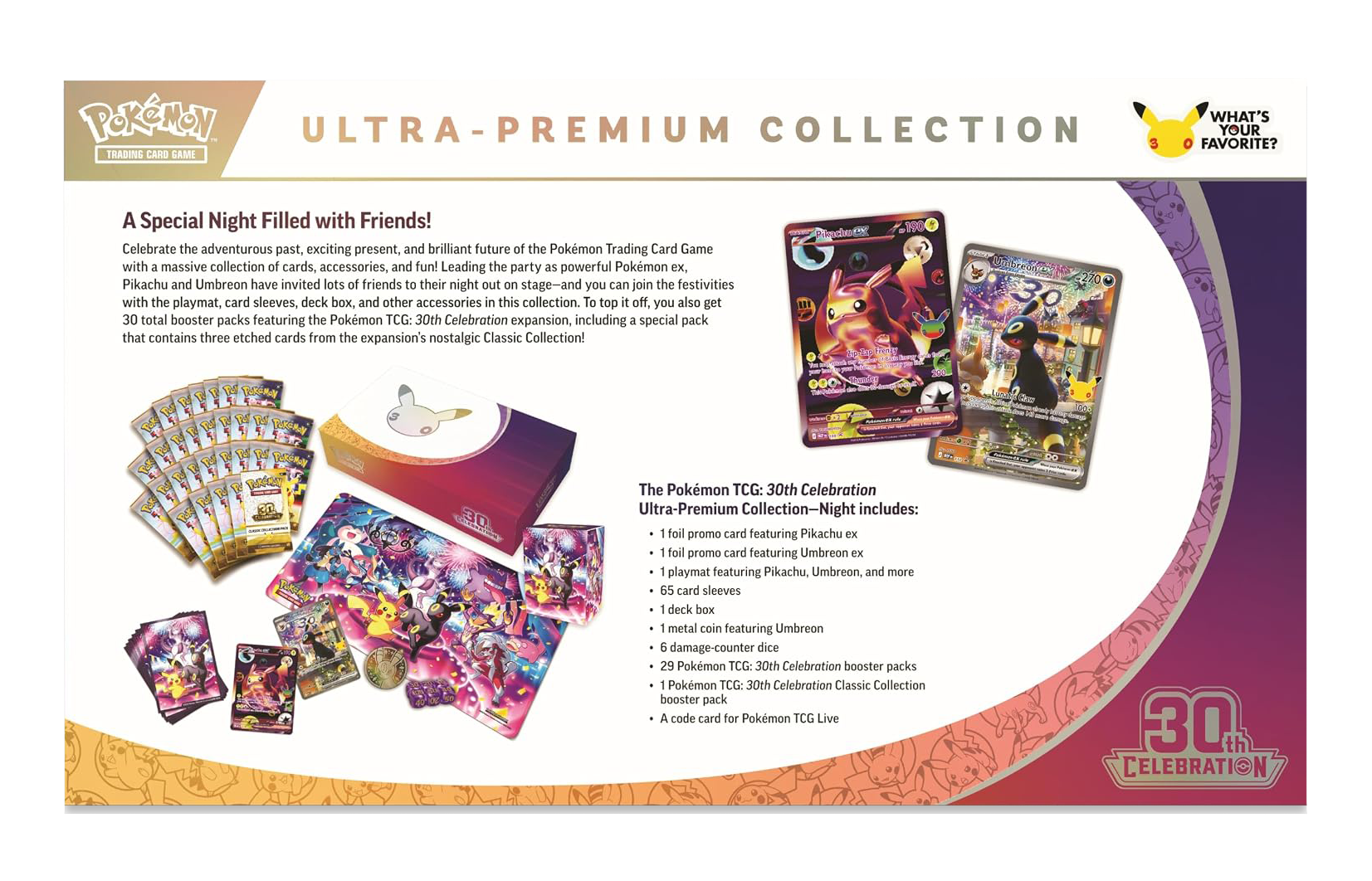 Pokemon 30th Celebration Ultra Premium Collection - Image 9